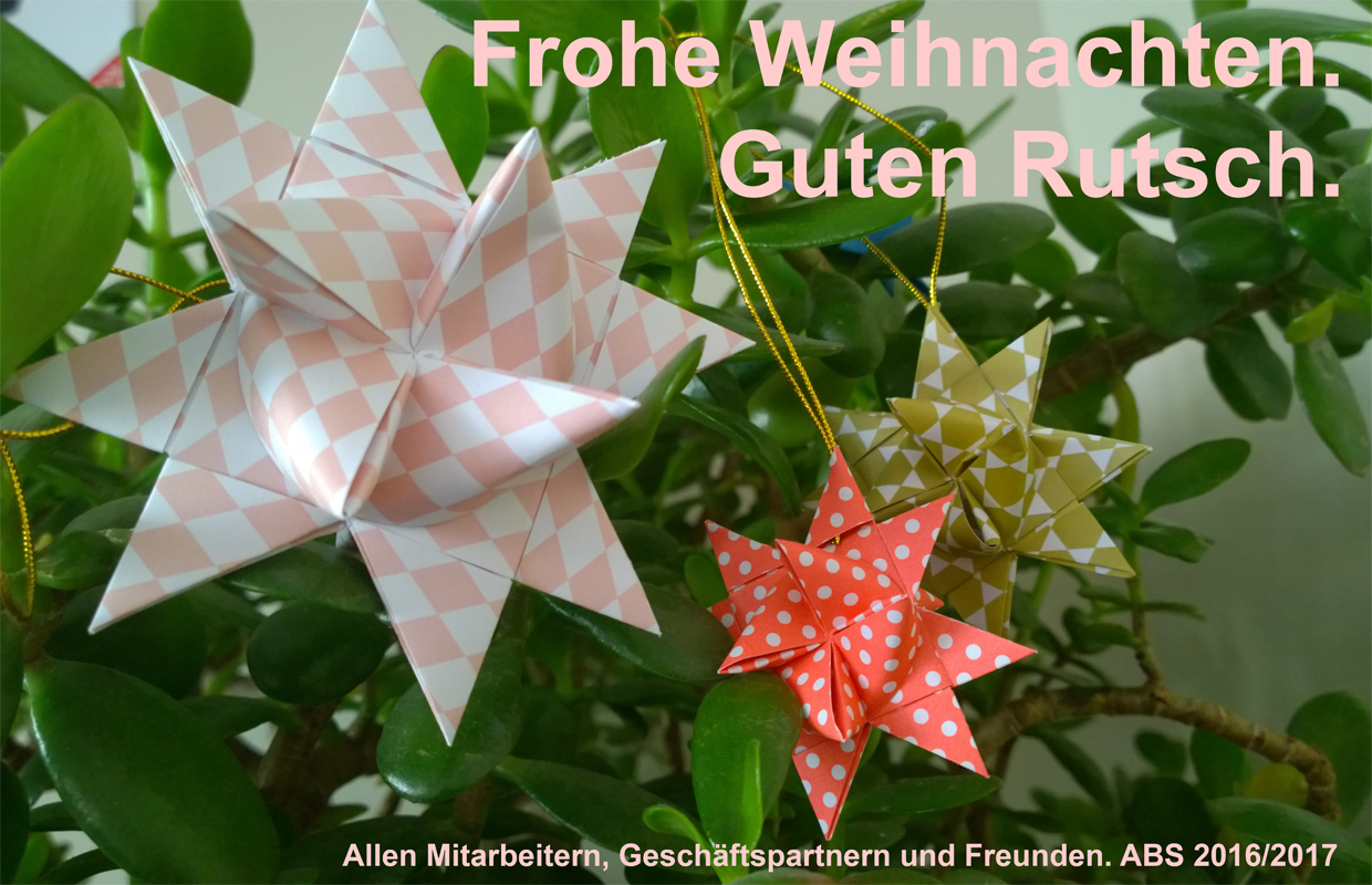 ABS Weihnachtsgruß